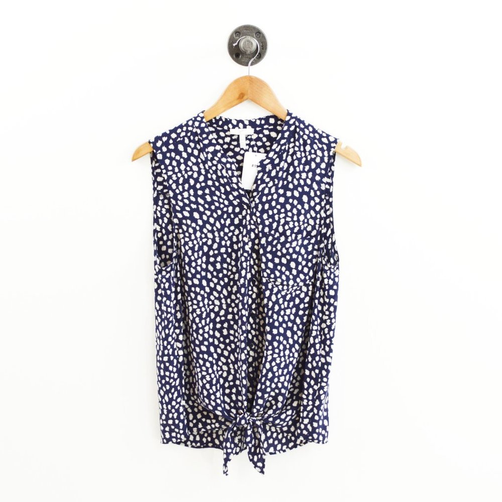 Joie Sleeveless Silk Blouse #196-77